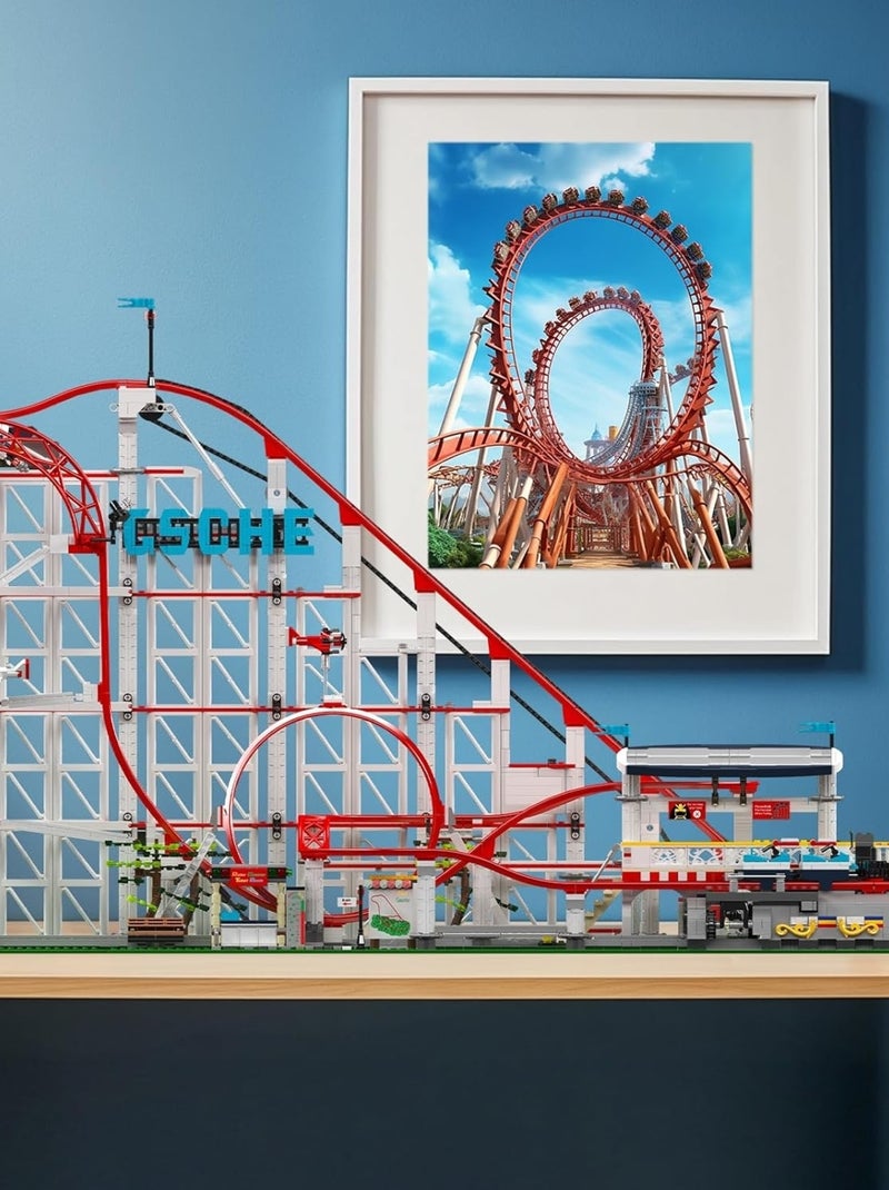 Montagnes russes motorisées Multicolore - Kiabi