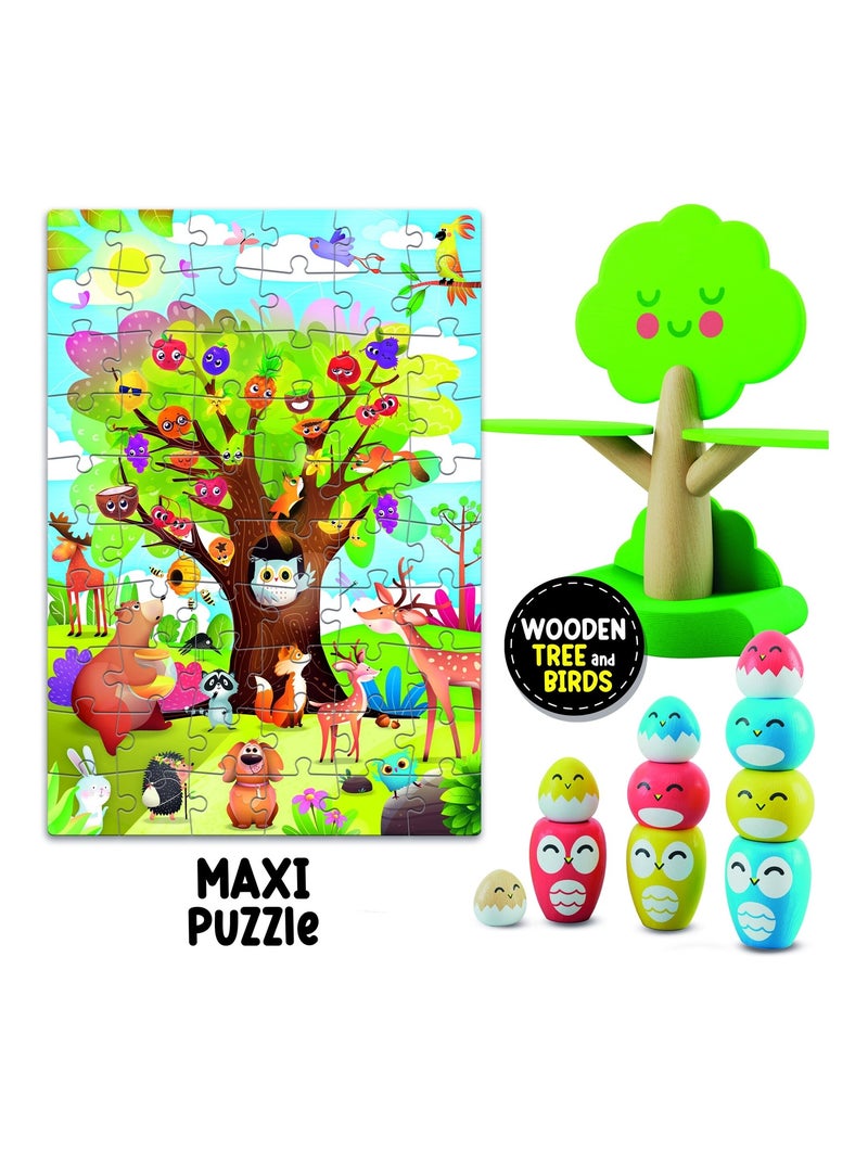 MONTESSORI BABY BOIS TREE BALANCING N/A - Kiabi