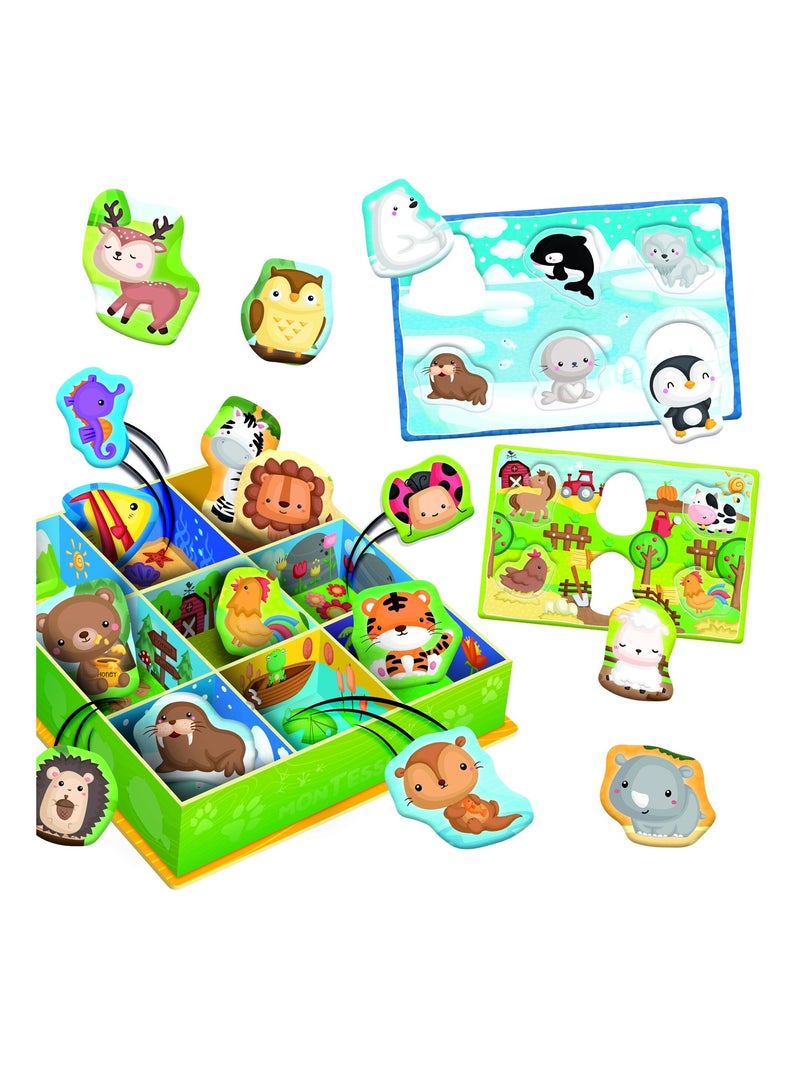 MONTESSORI BABY HAPPY ANIMALS " Les animaux" N/A - Kiabi