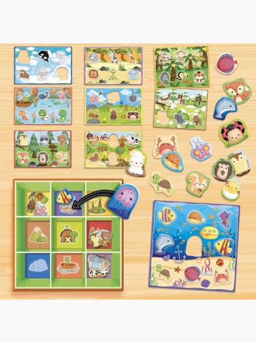 MONTESSORI BABY HAPPY ANIMALS " Les animaux" - Kiabi