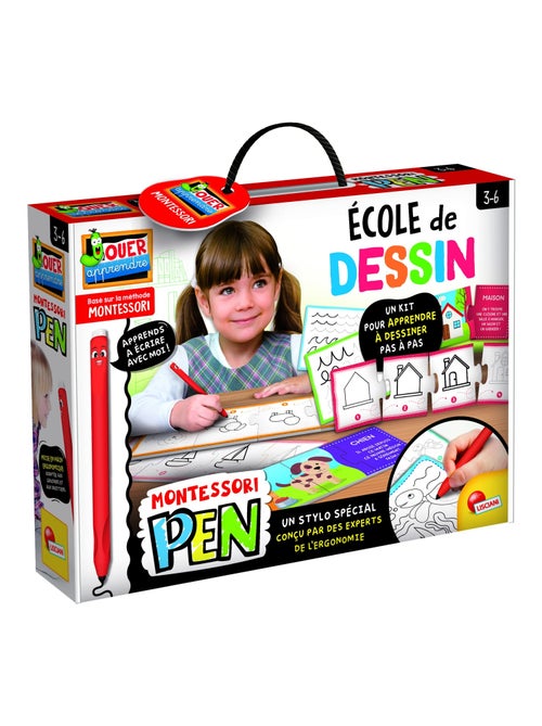 MONTESSORI PEN SUPER ECOLE DE DESSIN - Kiabi MONTESSORI PEN SUPER ECOLE DE DESSIN - Kiabi