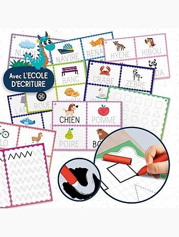 MONTESSORI PEN TABLE A DESSINER ET A ECRIRE