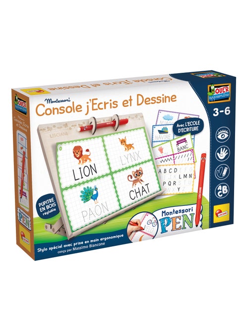 MONTESSORI PEN TABLE A DESSINER ET A ECRIRE - Kiabi