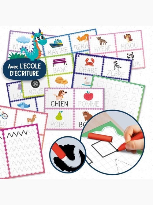 MONTESSORI PEN TABLE A DESSINER ET A ECRIRE - Kiabi