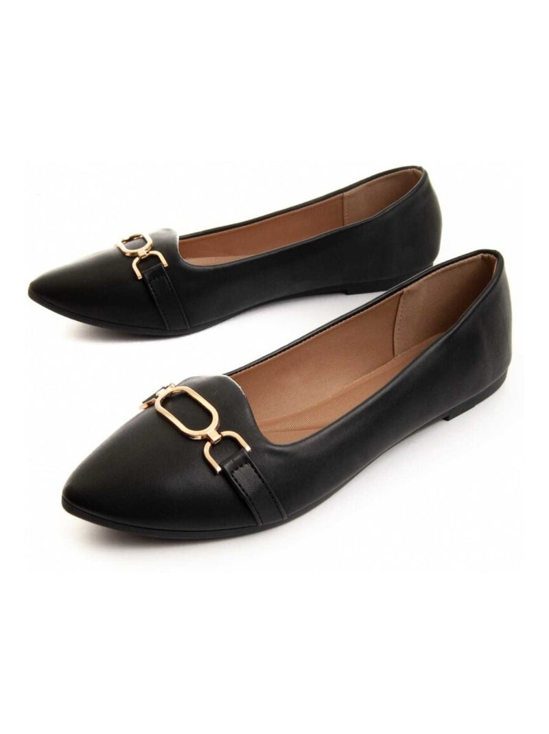 Montevita Ballerine Bala Noir - Kiabi