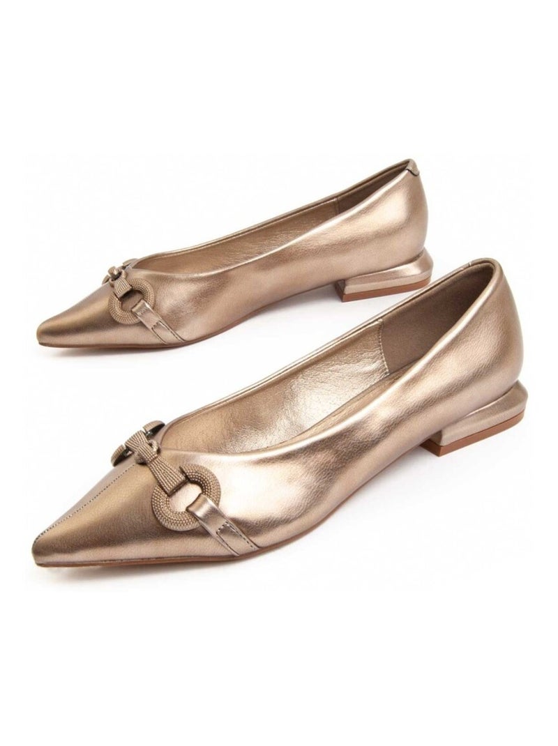 Montevita Ballerine Balera2 Doré/or - Kiabi