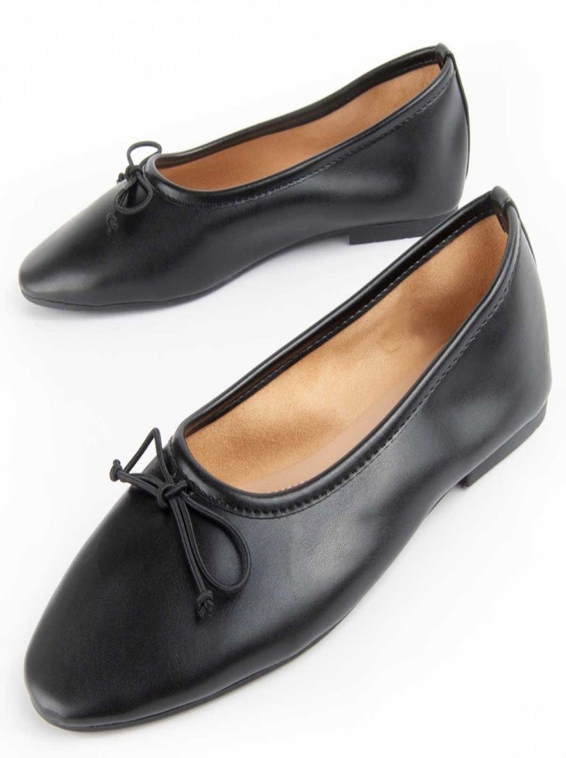 Montevita Ballerine Marlina Noir - Kiabi