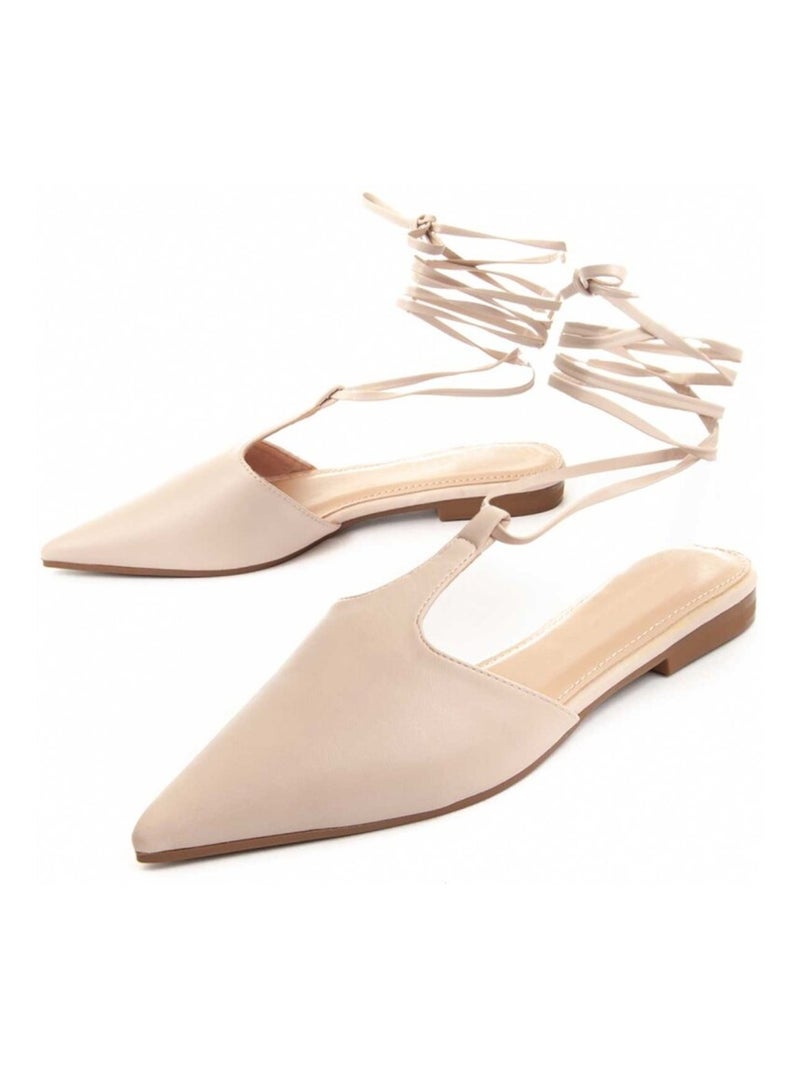 Montevita Ballerine Peca Beige - Kiabi