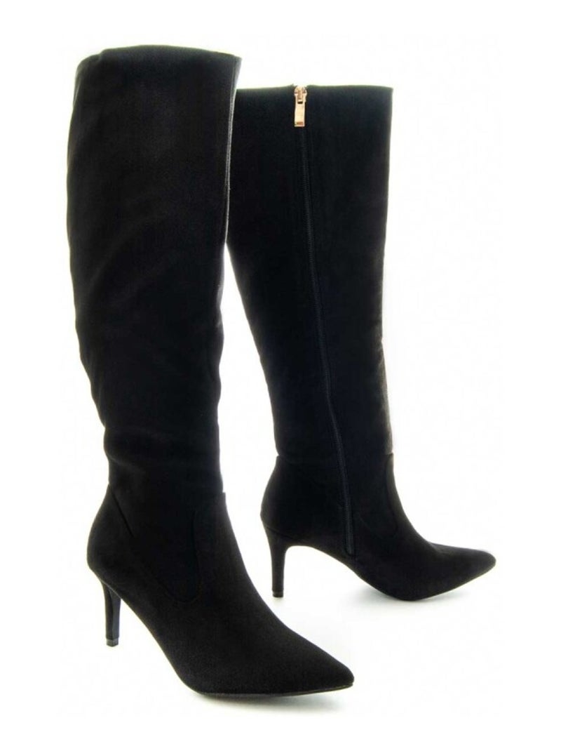 Montevita Botte À Talon Boisiboottac Noir - Kiabi