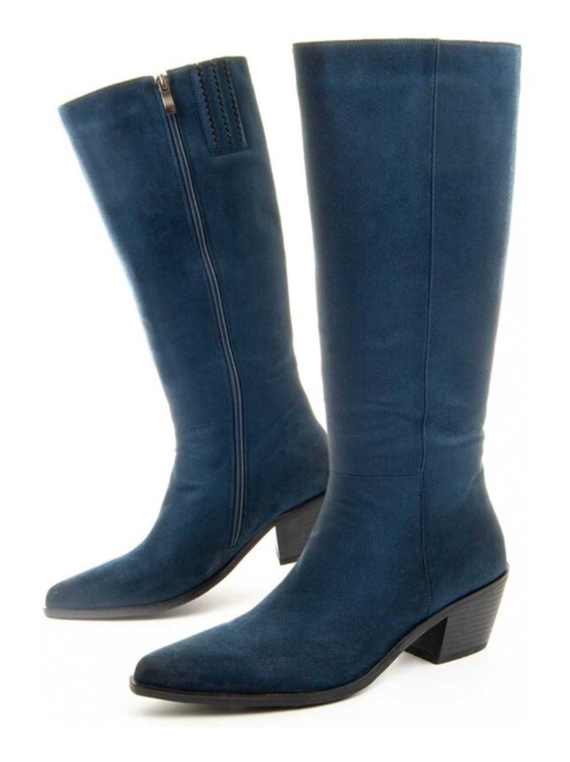 Montevita Botte À Talon Botarent4 Bleu - Kiabi