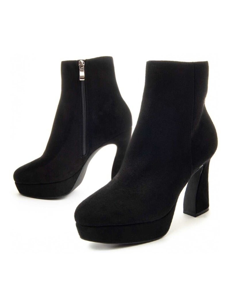 Montevita Botte À Talon Botint8 Noir - Kiabi