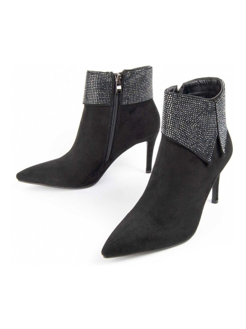 Montevita Botte À Talon Botirey2 Noir - Kiabi
