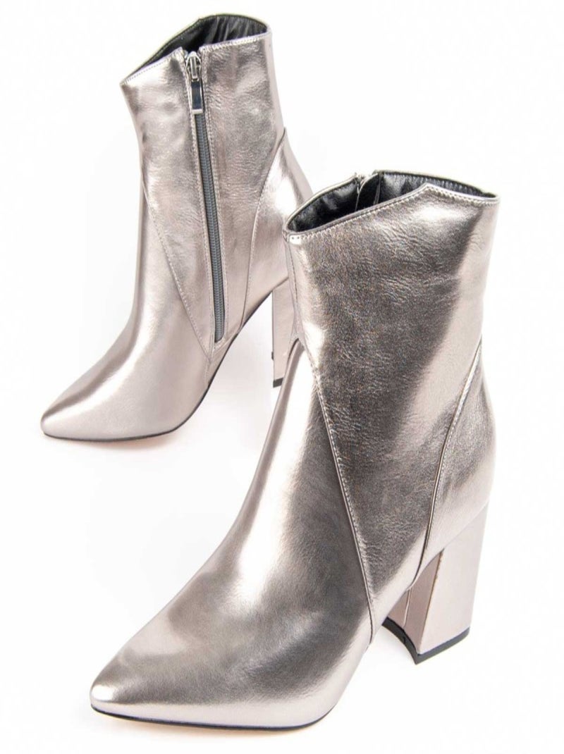Montevita Botte À Talon Cacera3 Gris - Kiabi