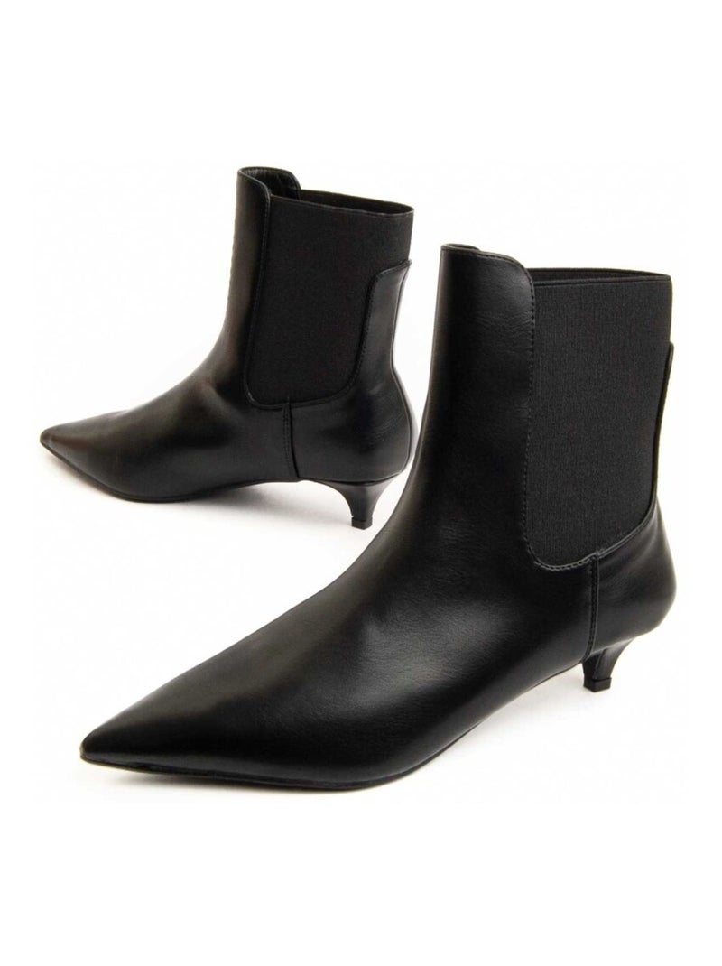 Montevita Botte À Talon Devilalow Noir - Kiabi