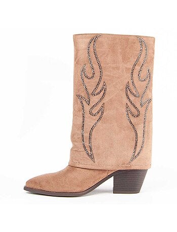 Montevita Botte À Talon Faldde2