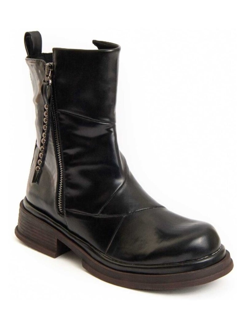 Montevita Botte À Talon Motta Noir - Kiabi