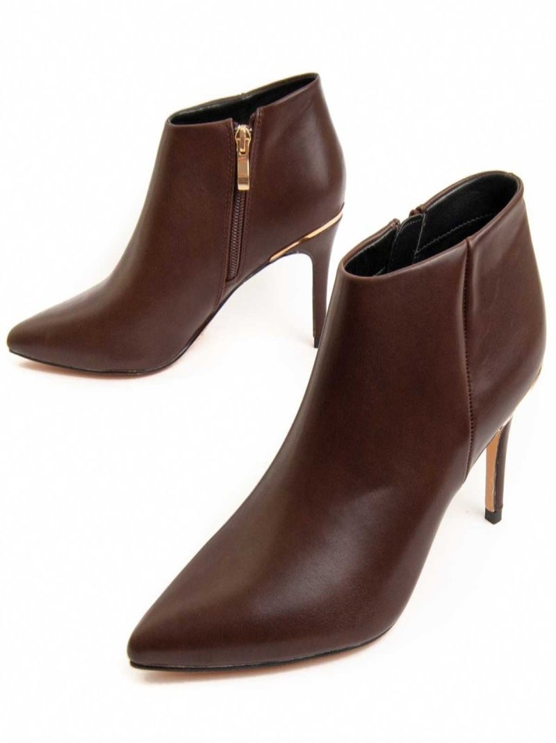 Montevita Botte À Talon Rossy Marron - Kiabi