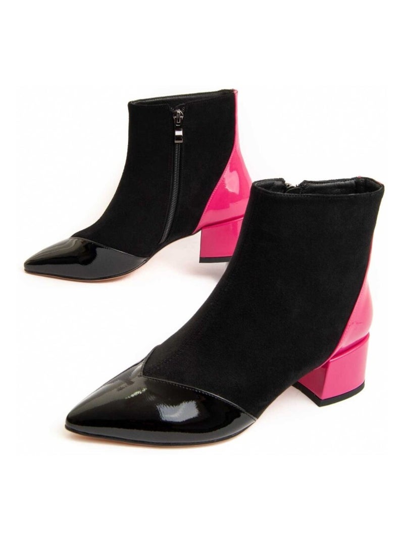 Montevita Botte À Talon Yeya Noir - Kiabi