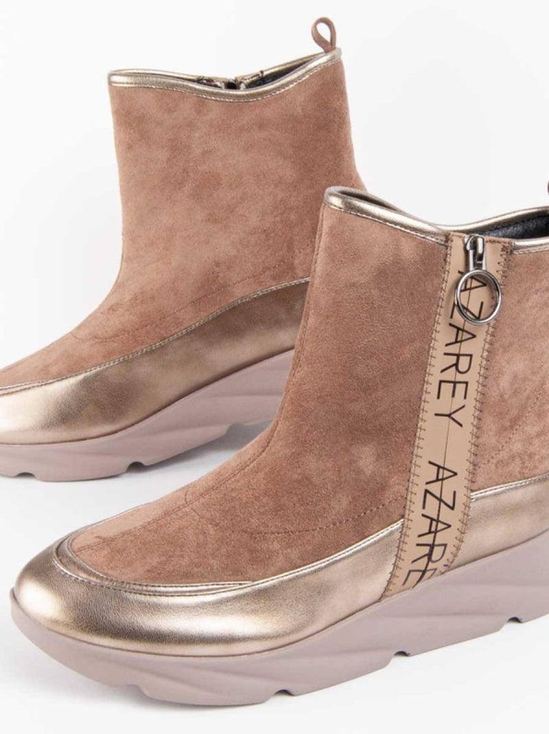 Montevita Botte Compensée Calig5 Beige - Kiabi