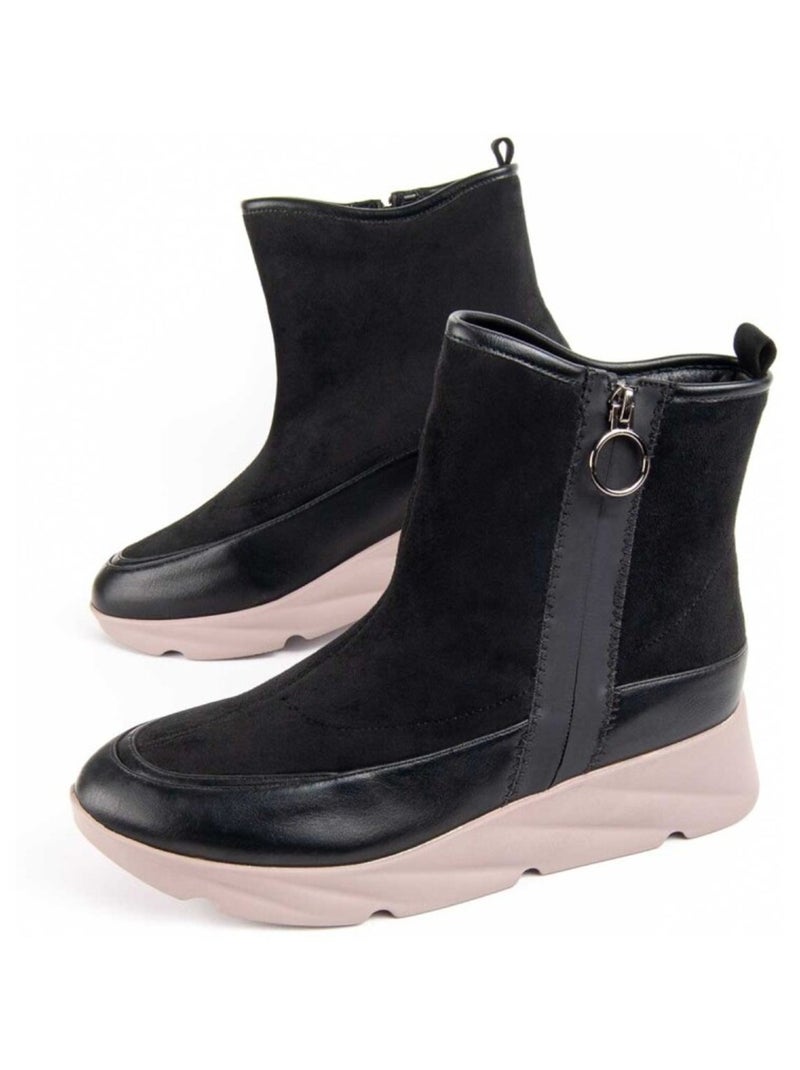 Montevita Botte Compensée Calig5 Noir - Kiabi