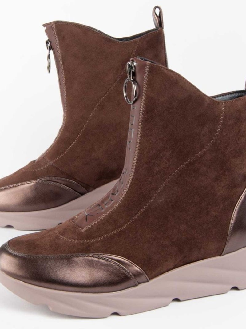 Montevita Botte Compensée Calig6 Marron - Kiabi