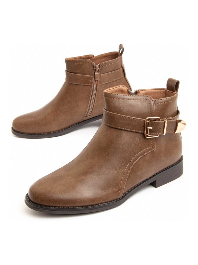 Montevita Bottillons Botilan42 Beige - Kiabi