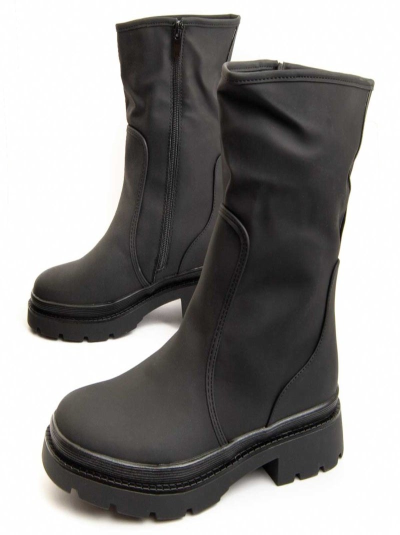 Montevita Butin De Plateforme Marinne2 Noir - Kiabi