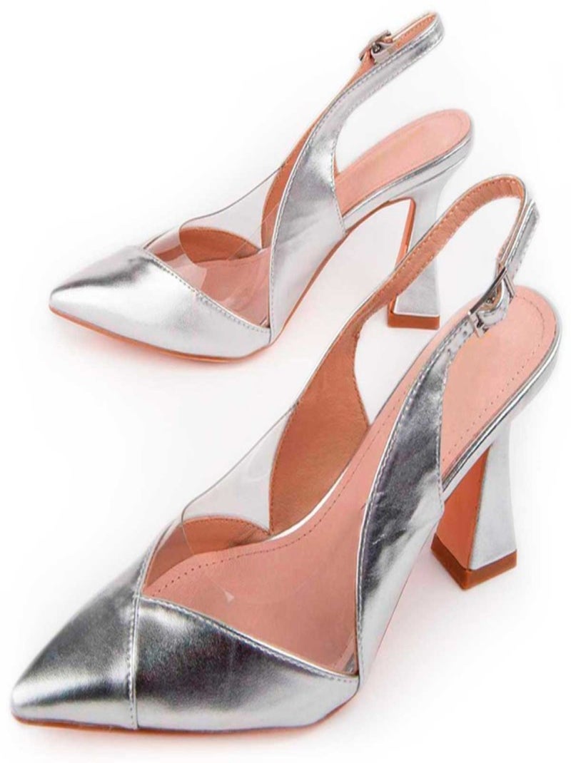 Montevita Chaussure À Talons Carola8 Argent - Kiabi