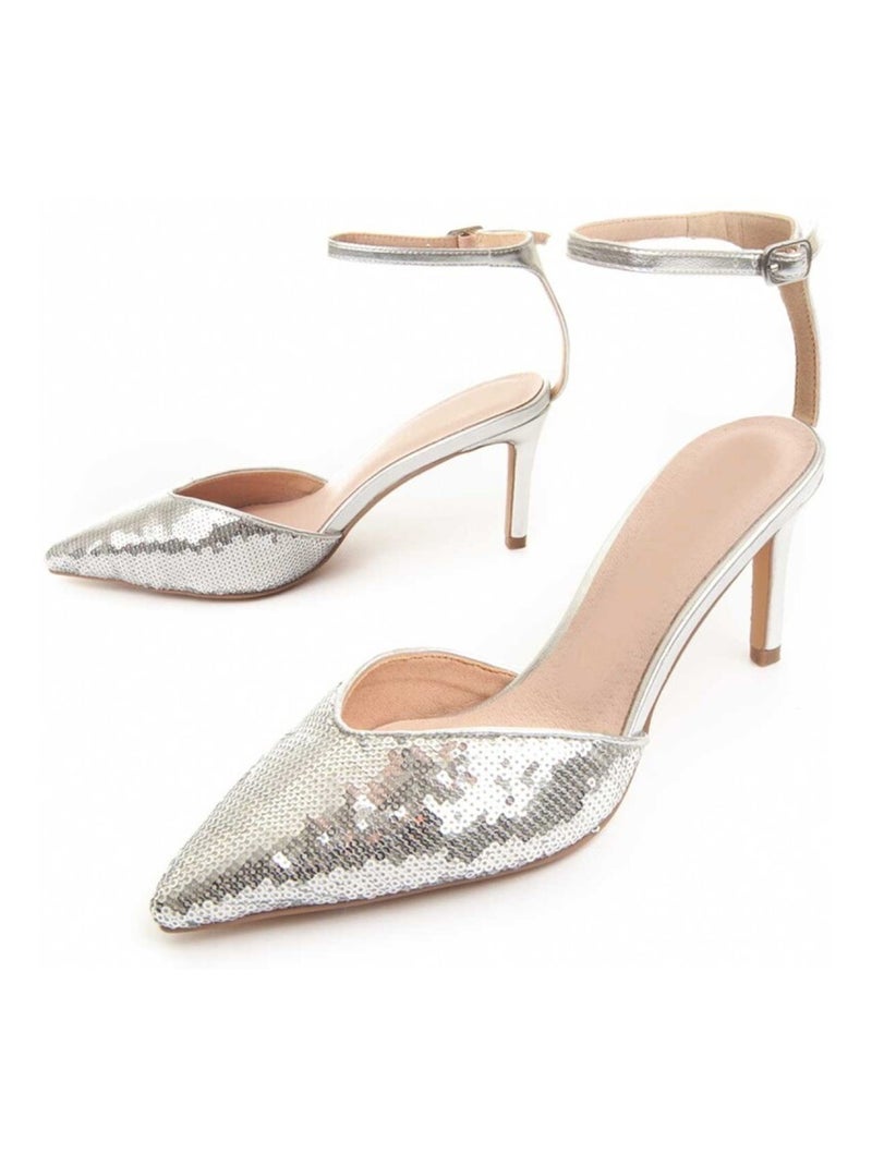 Montevita Chaussure À Talons Festshoe2 Argent - Kiabi