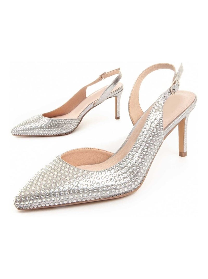Montevita Chaussure À Talons Festshoe3 Argent - Kiabi