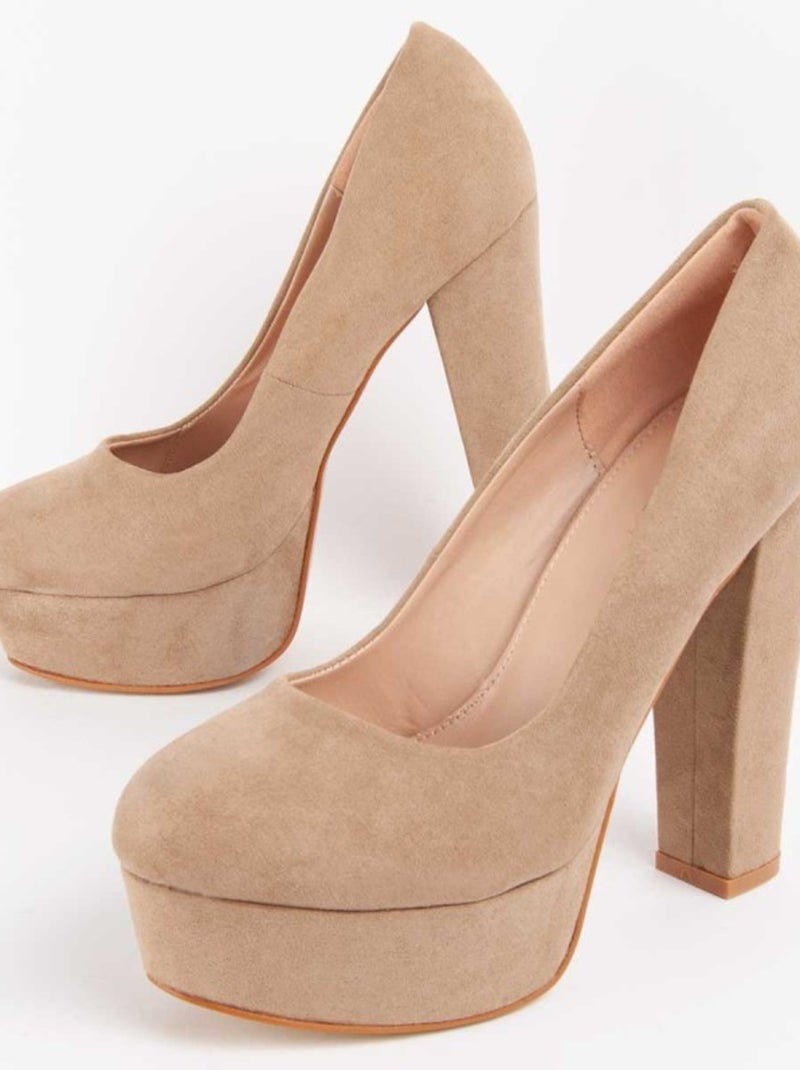 Montevita Chaussure À Talons Jumper Beige - Kiabi
