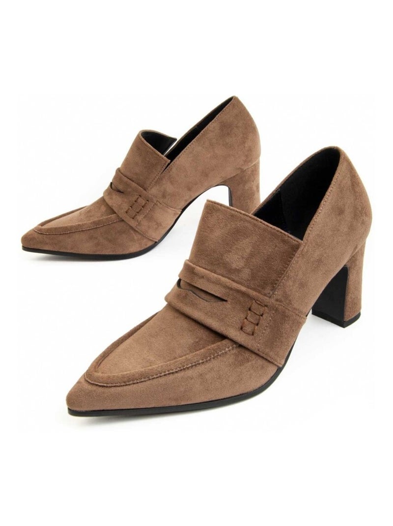 Montevita Chaussure À Talons Mibia Marron - Kiabi