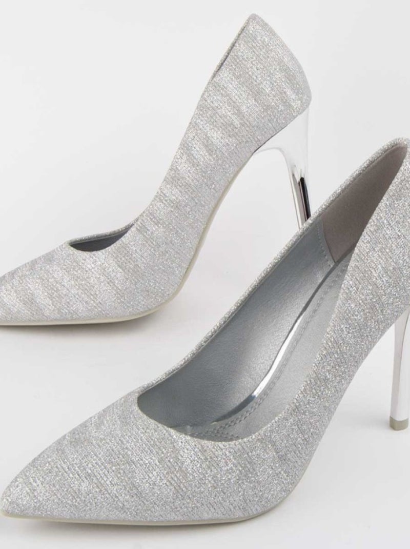 Montevita Chaussure À Talons Queen16 Argent - Kiabi