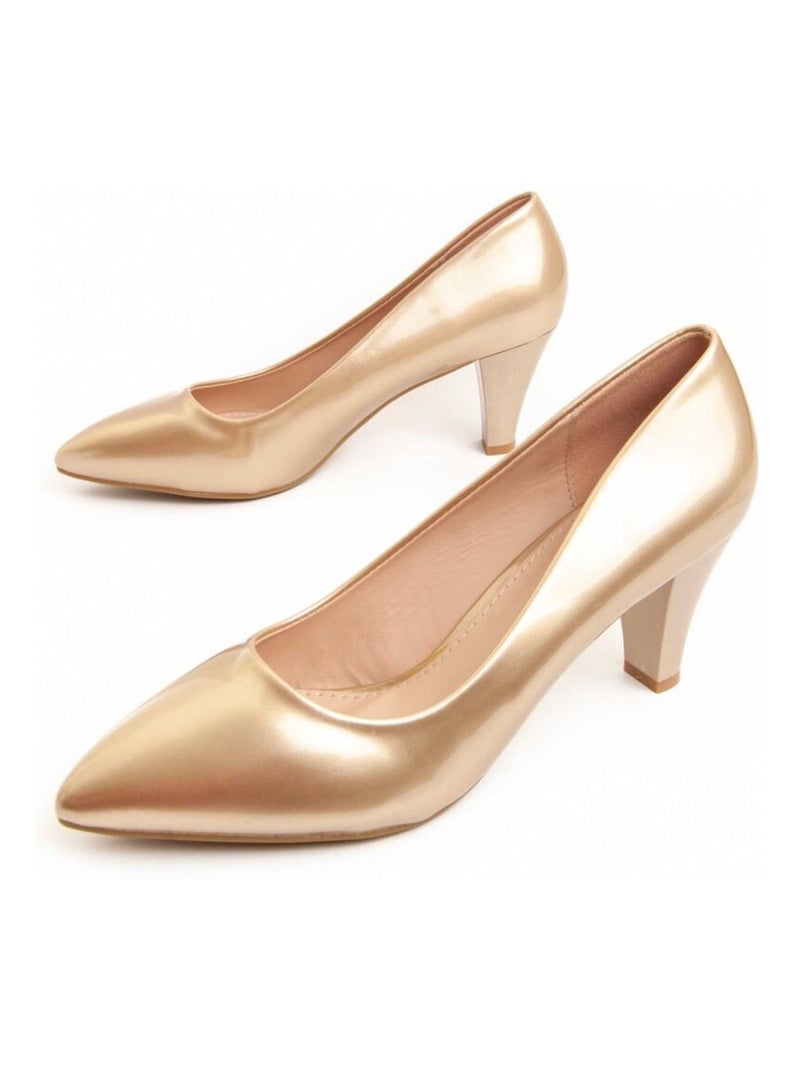Montevita Chaussure À Talons Sloon8 Doré/or - Kiabi