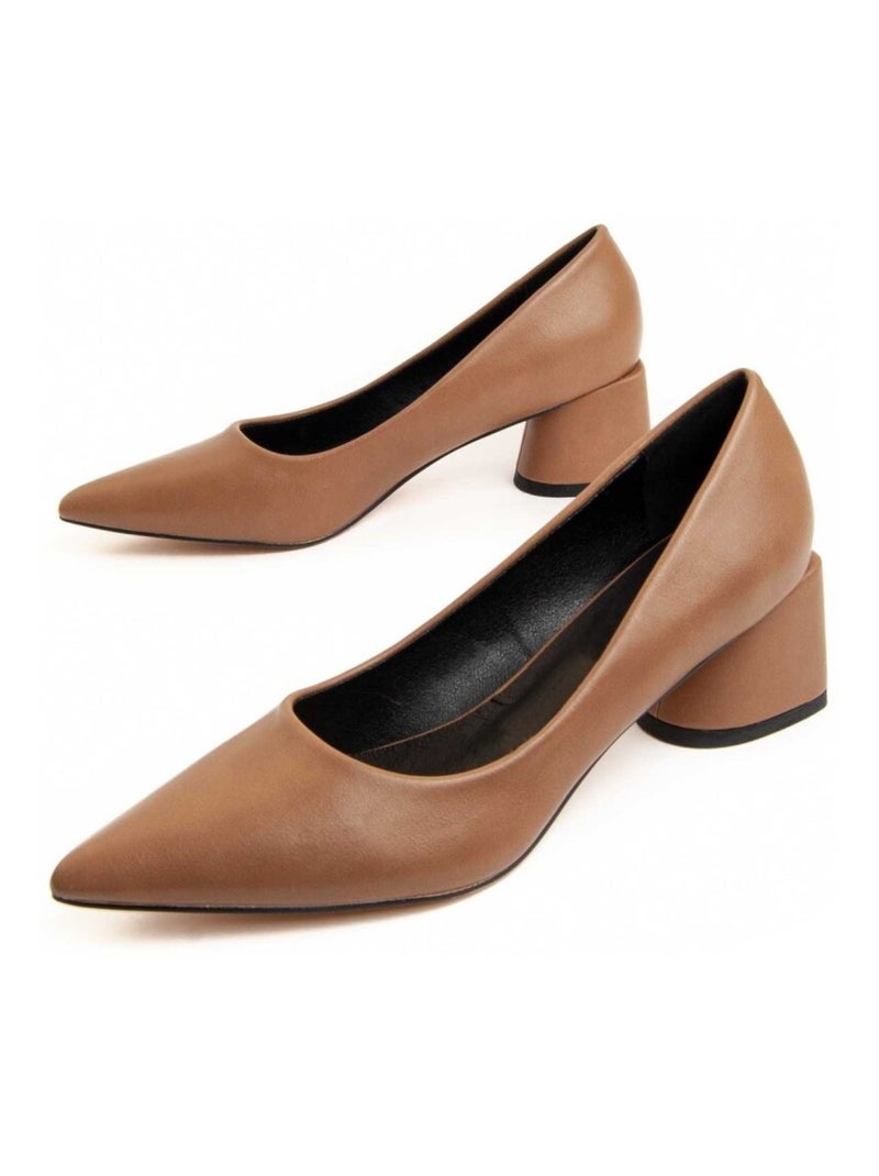 Montevita Chaussure À Talons Tinna Marron - Kiabi