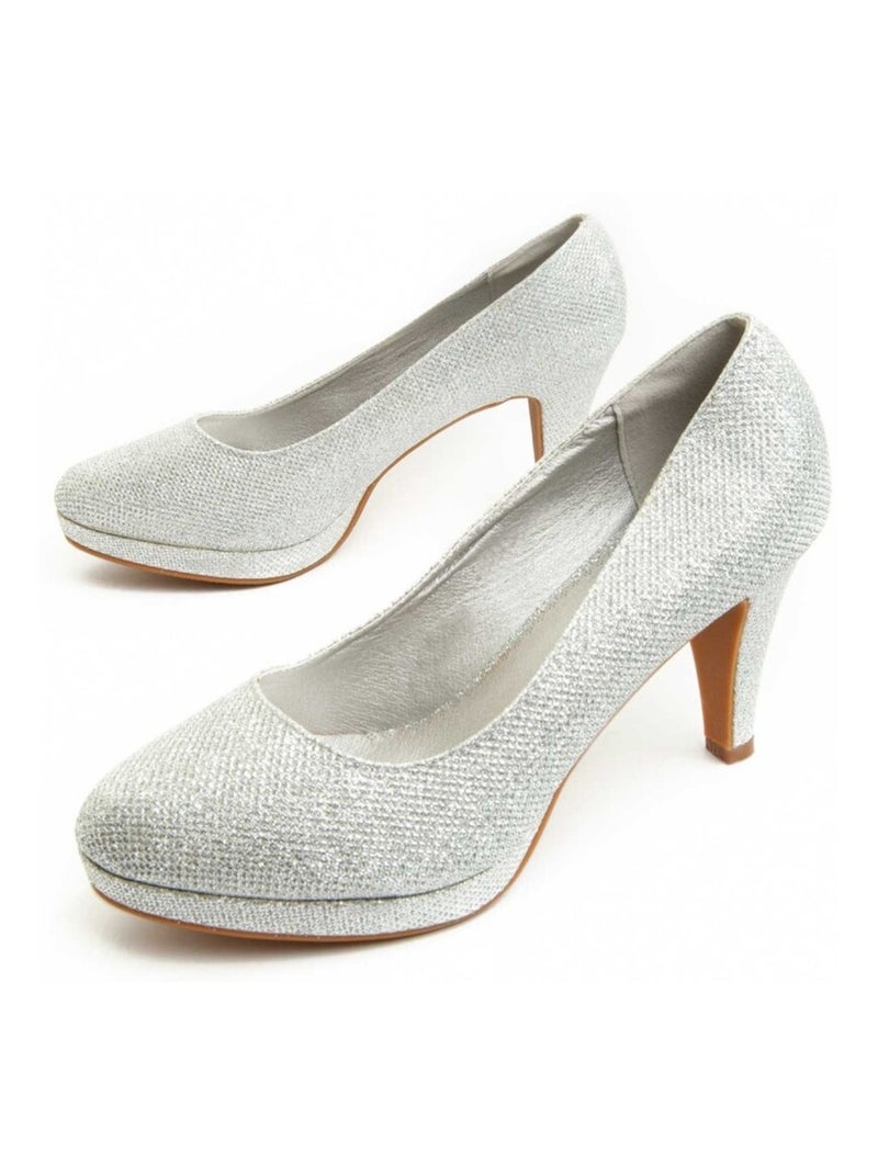 Montevita Chaussure À Talons Unne Argent - Kiabi