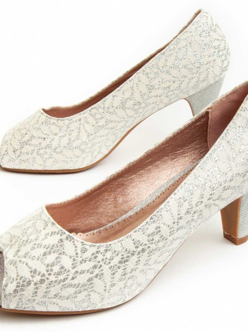 Montevita Chaussure À Talons Unne50 Argent - Kiabi
