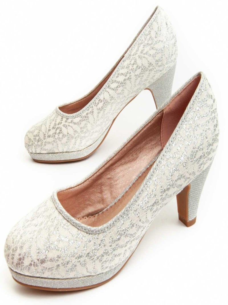 Montevita Chaussure À Talons Unne51 Argent - Kiabi