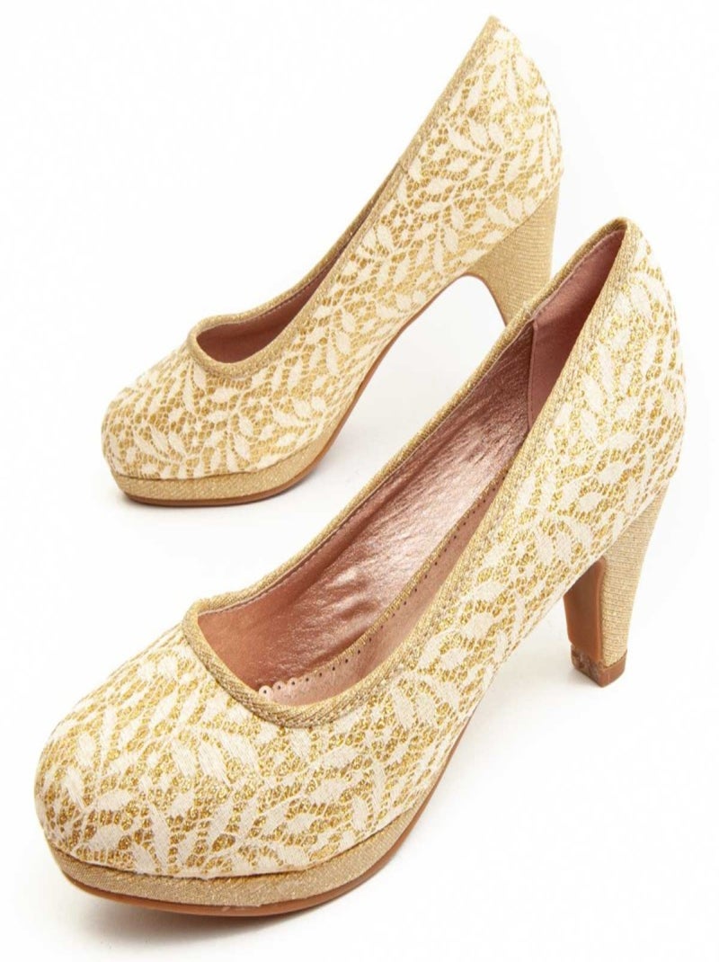 Montevita Chaussure À Talons Unne51 Doré/or - Kiabi
