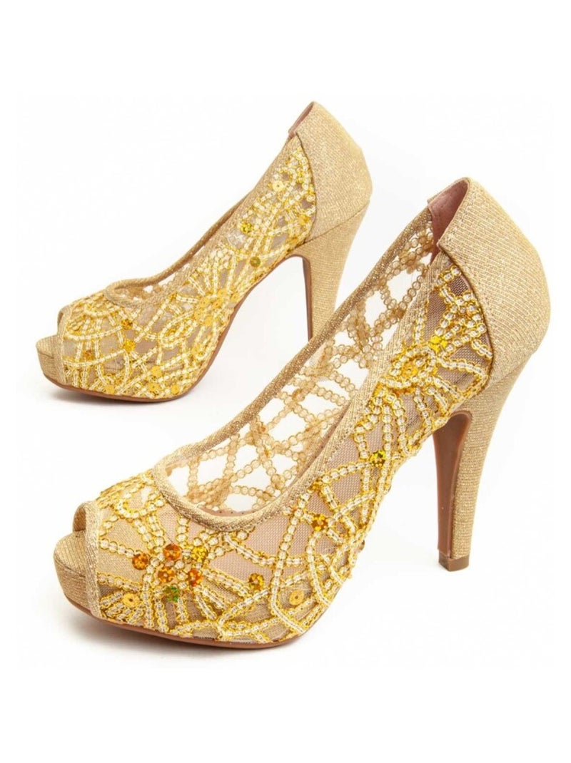 Montevita Chaussure À Talons Unne59 Doré/or - Kiabi