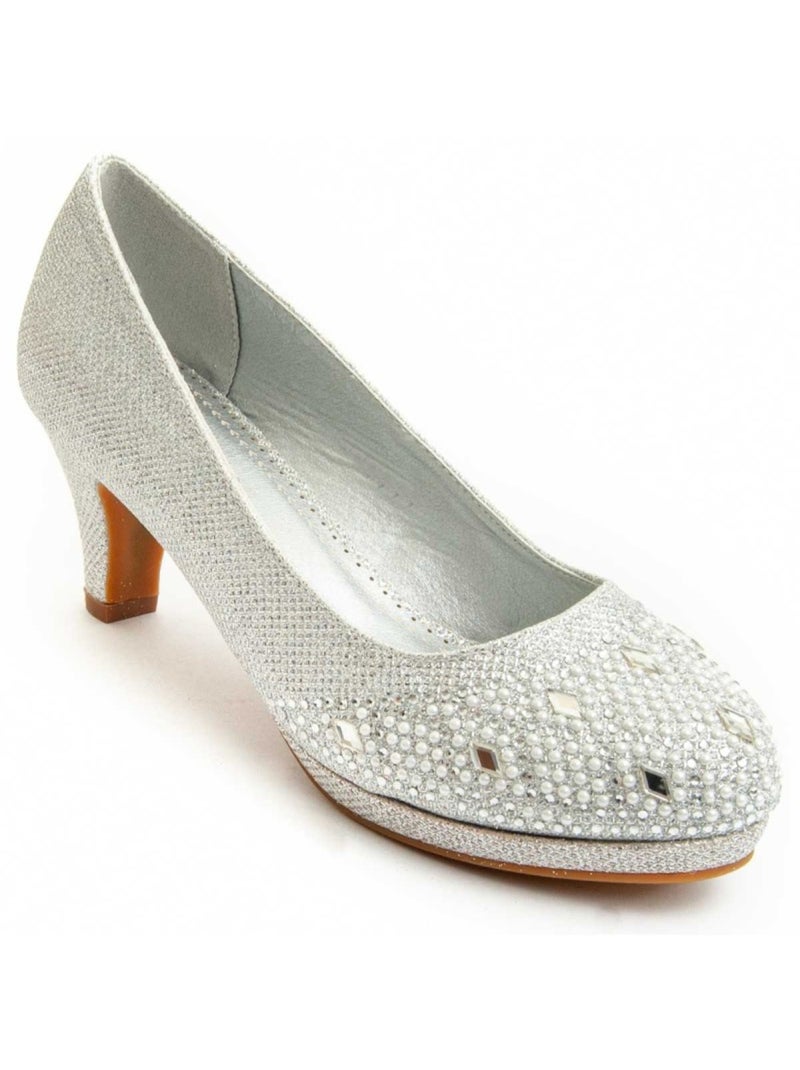 Montevita Chaussure À Talons Unne68 Argent - Kiabi