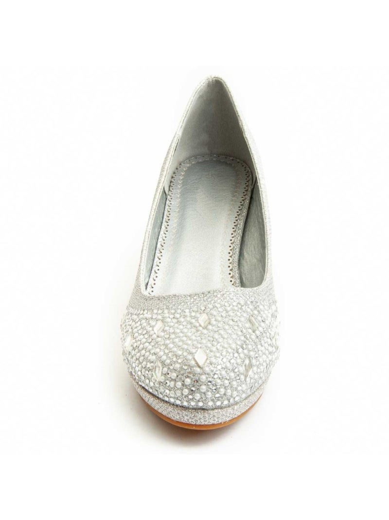 Montevita Chaussure À Talons Unne68 Argent - Kiabi