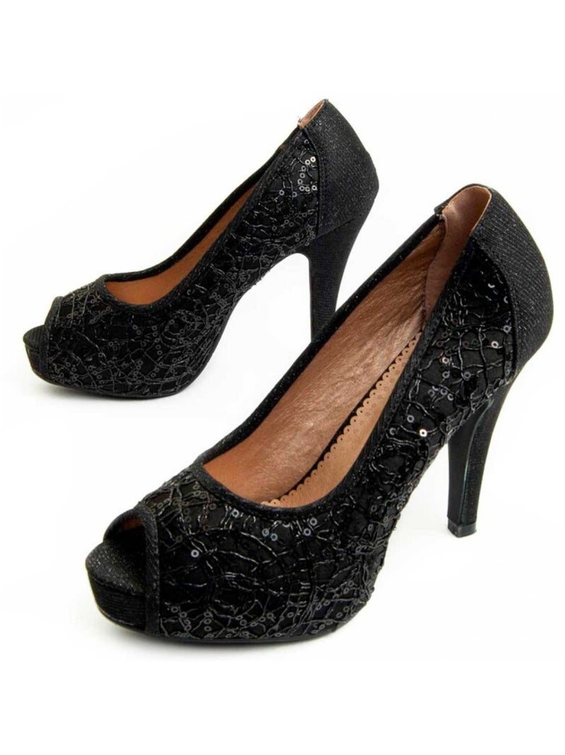 Montevita Chaussure À Talons Unne7 Noir - Kiabi
