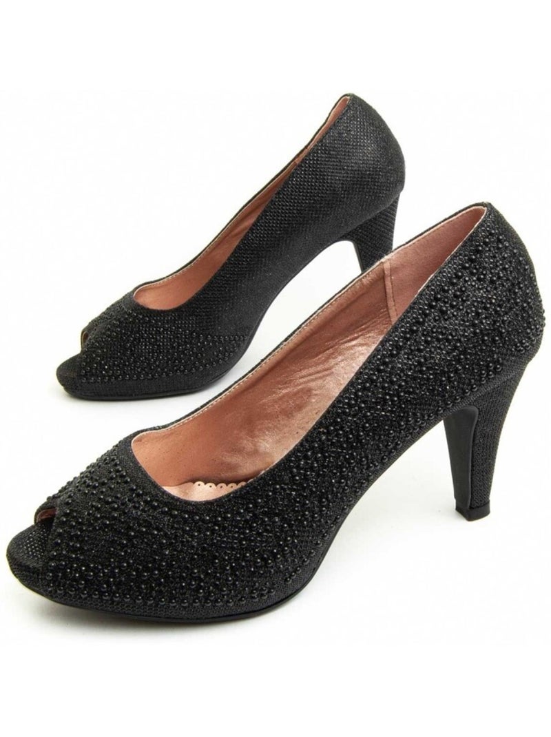 Montevita Chaussure À Talons Unne76 Noir - Kiabi
