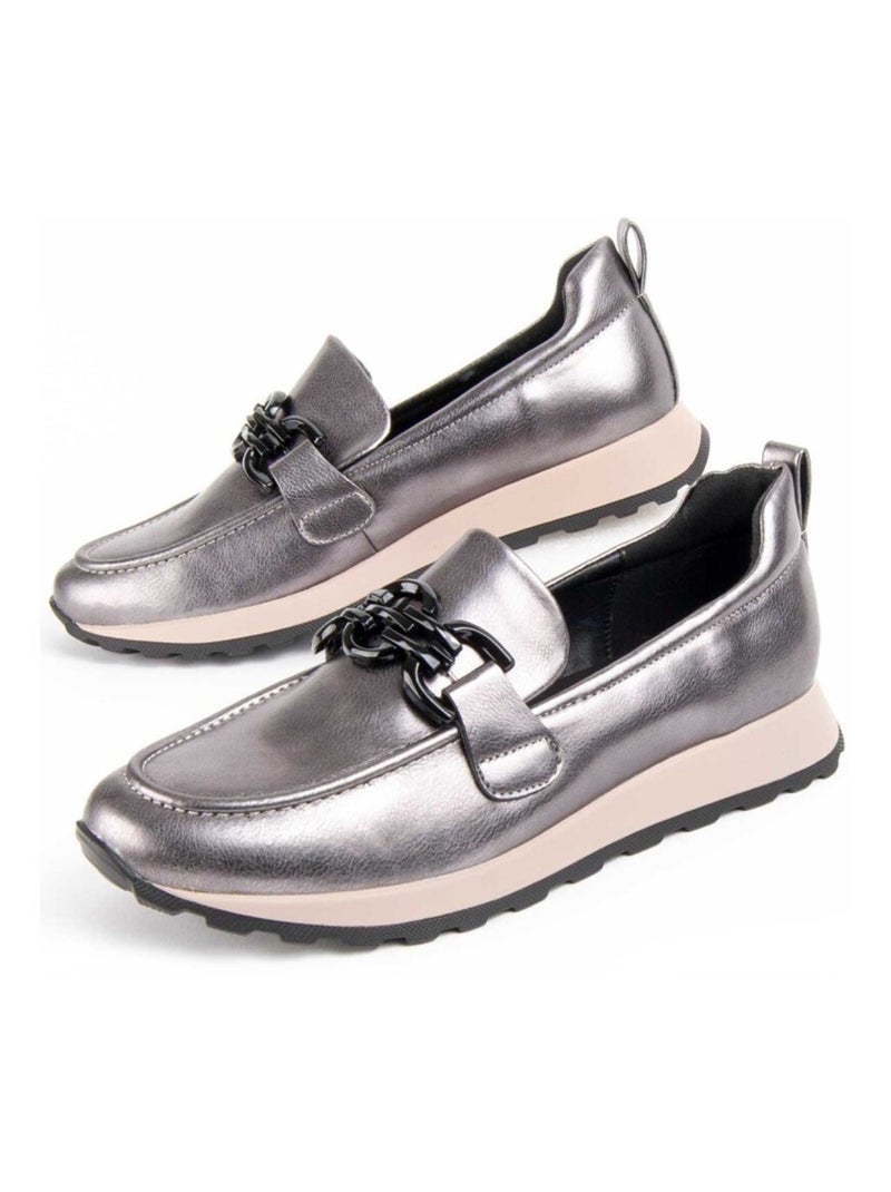 Montevita Chaussure Compensée Caden Gris - Kiabi