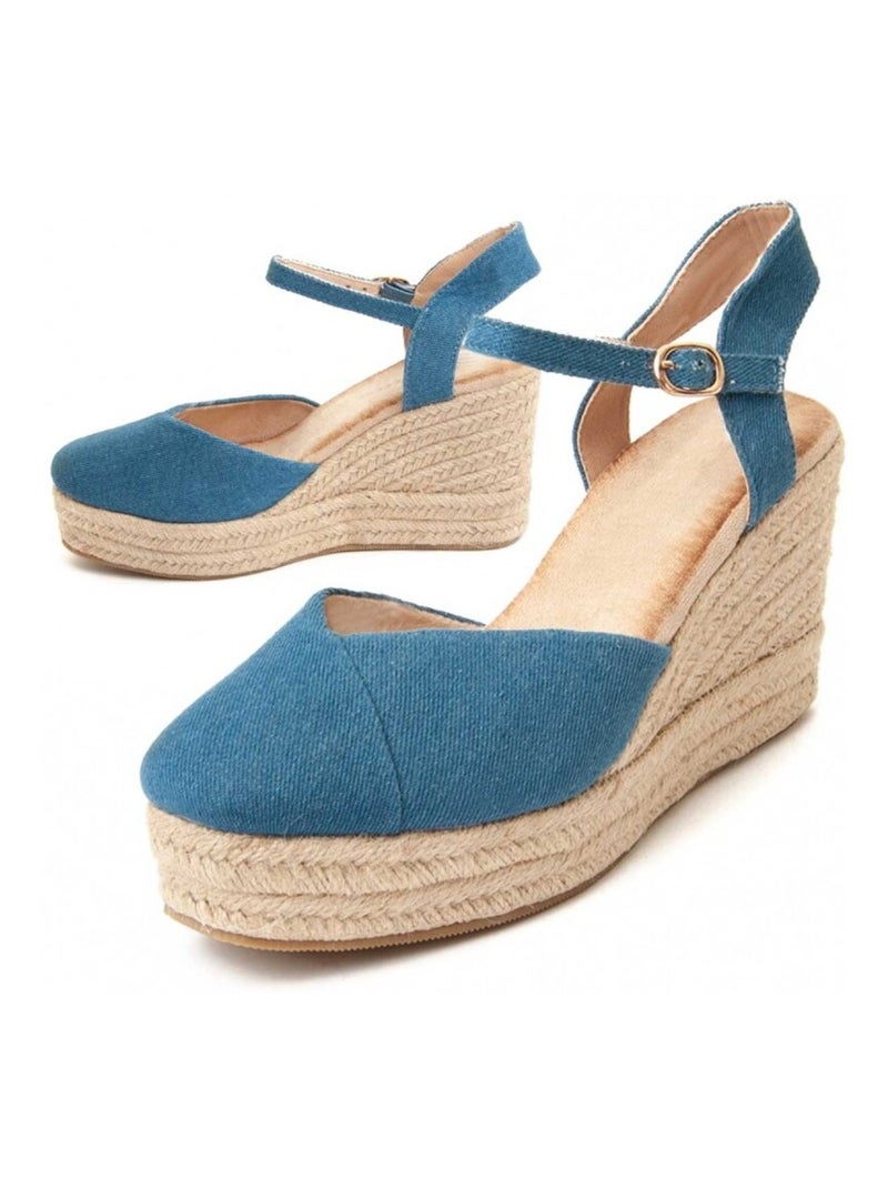 Montevita Coin Esparte Sisí Bleu - Kiabi