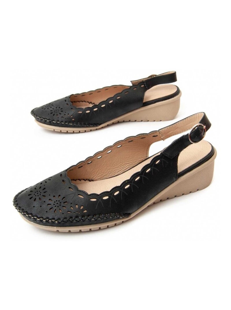 Montevita Mocassin Coin Belena Noir - Kiabi