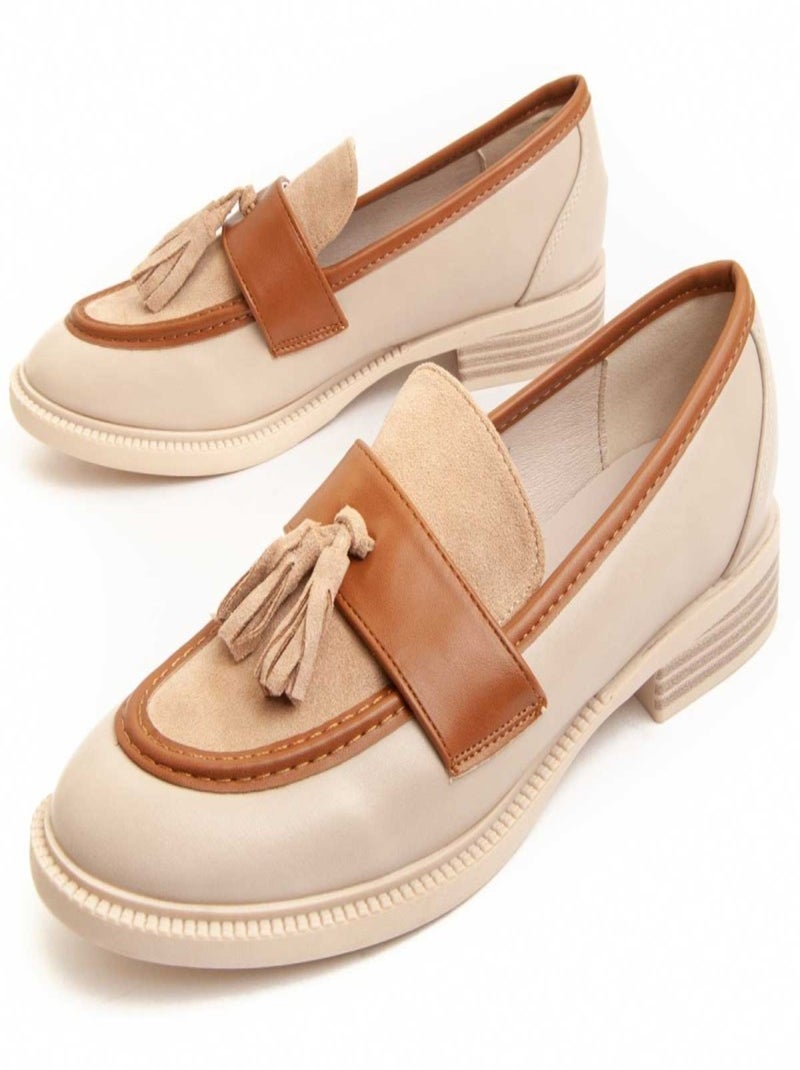 Montevita Mocassin Moccavita18 Beige - Kiabi
