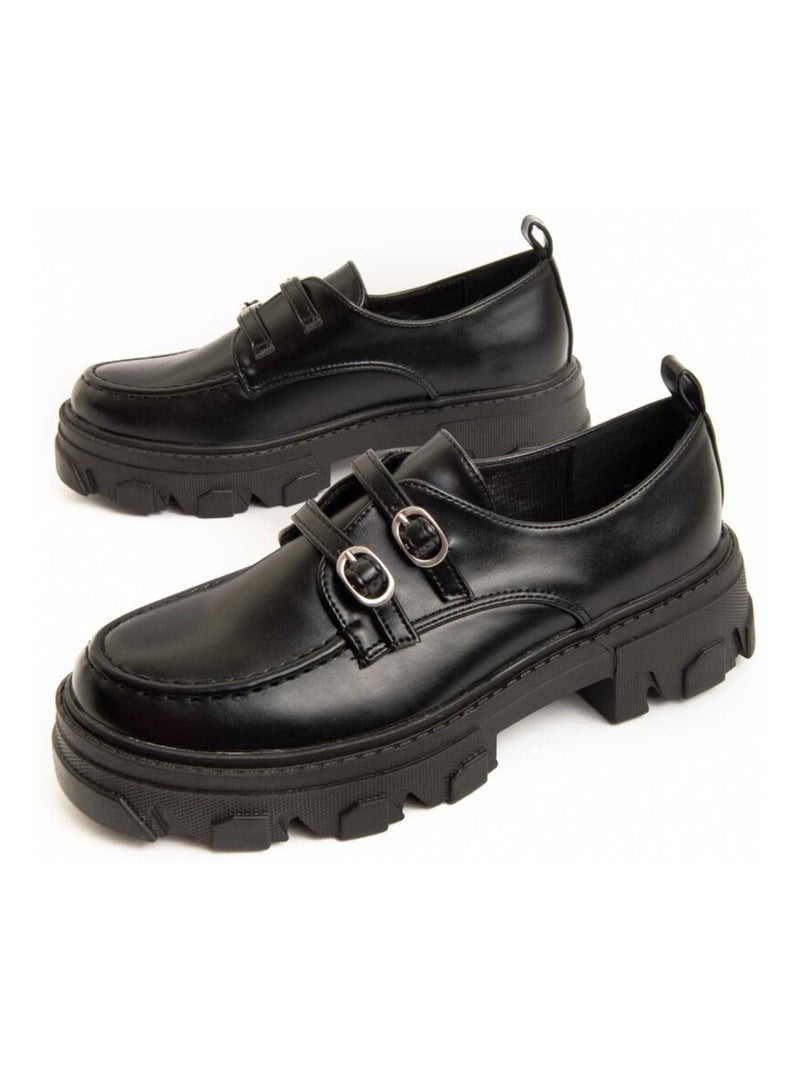 Montevita Mocassin Plateforme Moccavita15 Noir - Kiabi