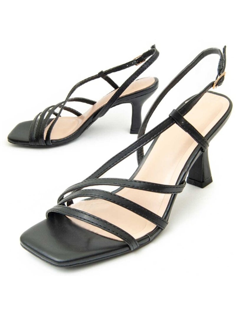 Montevita Sandale À Talons Bonna Noir - Kiabi